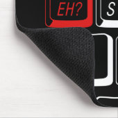 Eh Key - zwart Muismat (Hoek)