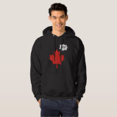Eh Mable Leaf Canadees Land Canada Hoodie (Voorkant volledig)