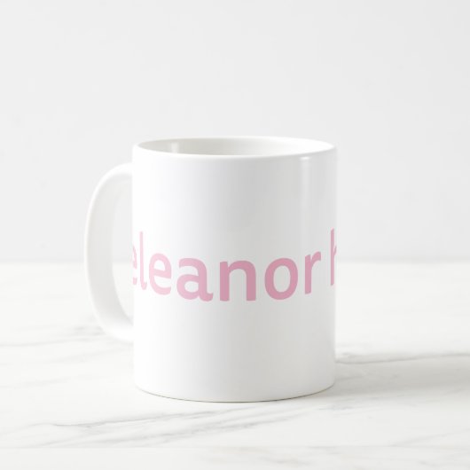 EH mok roze (Voorkant links)