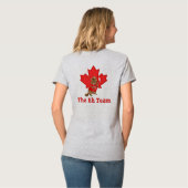 EH Team Beaver - Back Art versie T-shirt (Achterkant volledig)