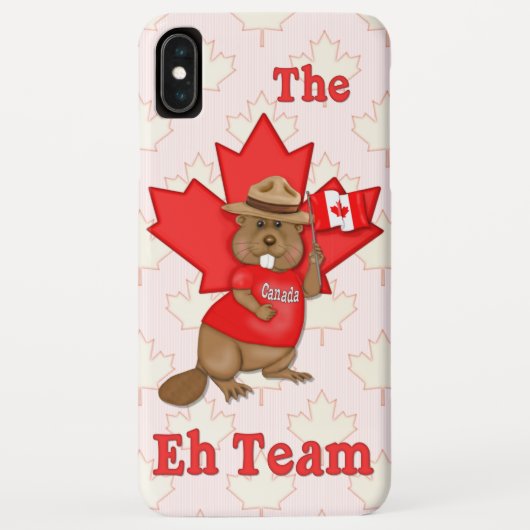 Eh Team Beaver Case-Mate iPhone Case (Achterkant)
