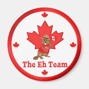 Eh Team Beaver Magneet