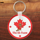 Eh Team Beaver Sleutelhanger (Voorkant)