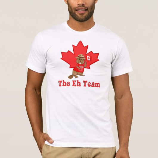 Eh Team Beaver T-shirt (Voorkant)