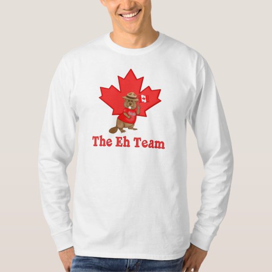 Eh Team Beaver T-shirt (Voorkant)