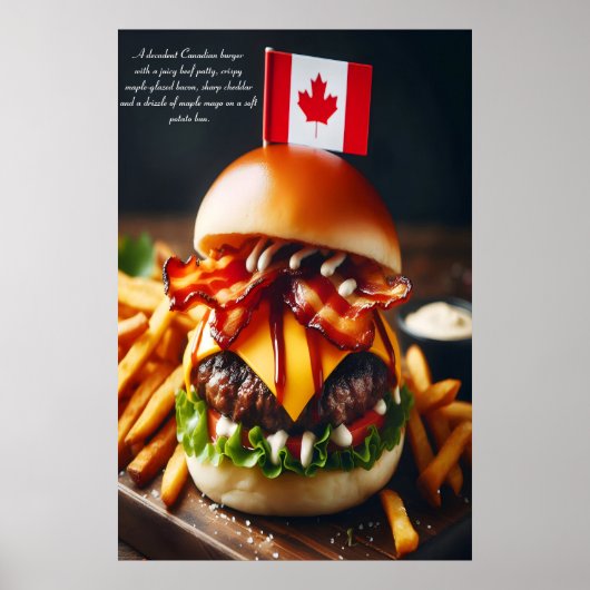 Eh Team Eats: Maple Bacon Magic 24x36 Poster (Voorkant)