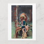 Ehankekle Chief Portrait Briefkaart (Voorkant)