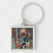 Ehankekle Chief Portrait Sleutelhanger (Voorkant)