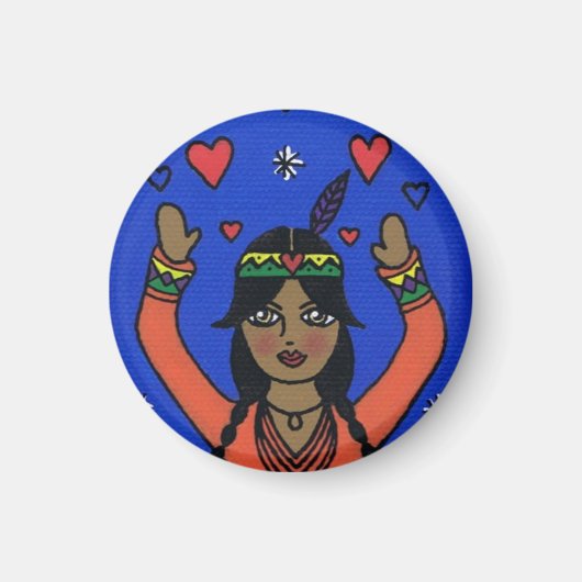 Ehawee propage l'amour (magneet) magneet (Voorkant)