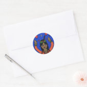 Ehawee propage l'amour (stickers) ronde sticker (Envelop)