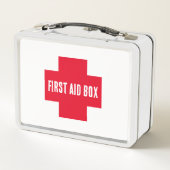 EHBO Box - Rode Kruis (Achterkant)