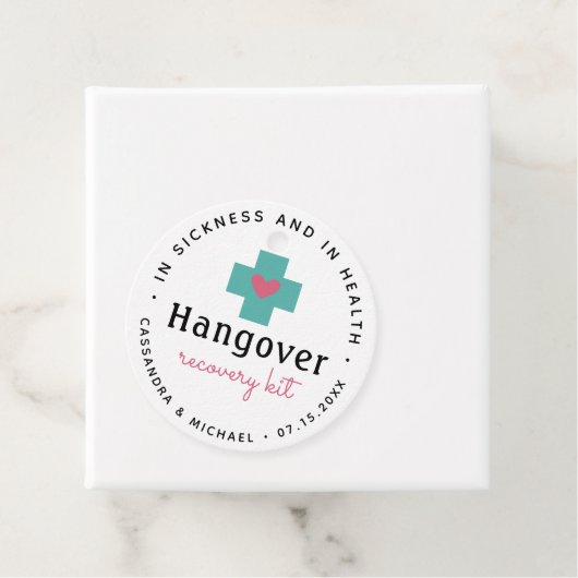 EHBO-herstelkit | Trouwgunst Bedankjes Labels (In situ)