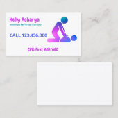 EHBO-instructeur Visitekaartje (Voorkant / Achterkant)