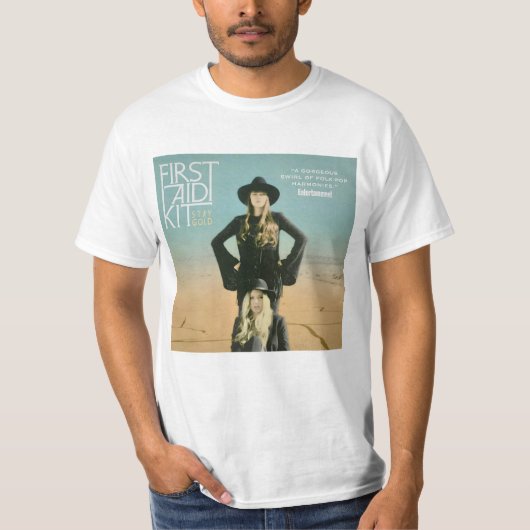 EHBO-kit: blijf Gold-album T-shirt (Voorkant)