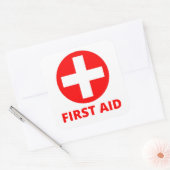 EHBO-kit met vierkante sticker (Envelop)