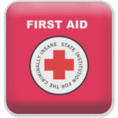 EHBO Kit Props Sticker (Voorkant)