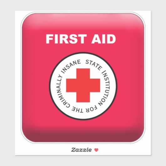 EHBO Kit Props Sticker (Vel)