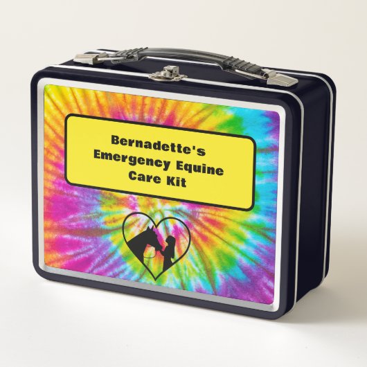  EHBO-Noodcontainer voor paardachtigen (Voorkant)