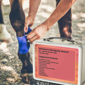  EHBO-Noodcontainer voor paardachtigen