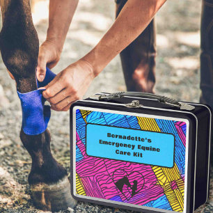  EHBO-Noodcontainer voor paardachtigen