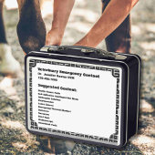  EHBO-Noodcontainer voor paardachtigen