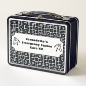  EHBO-Noodcontainer voor paardachtigen (Voorkant)