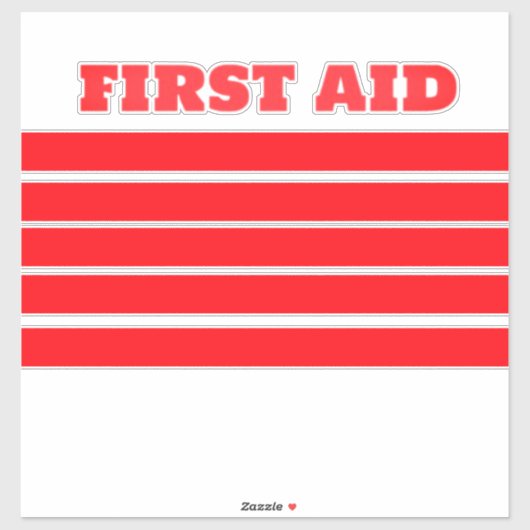 EHBO-STICKER STICKER (Vel)