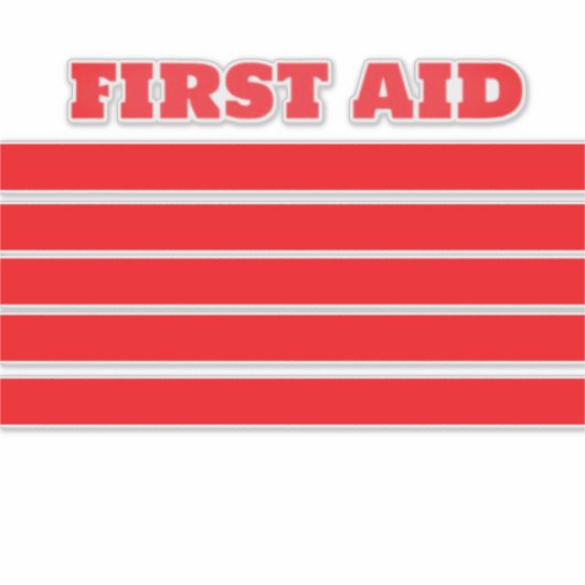 EHBO-STICKER STICKER (Voorkant)