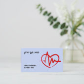 EHBO-trainer Contactkaartje (Staand voorkant)