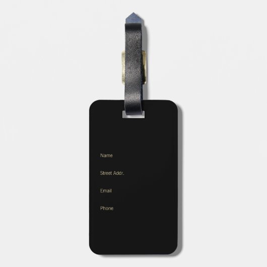 Ehecatl Aztec Art Bagagelabel (Achterkant verticaal)