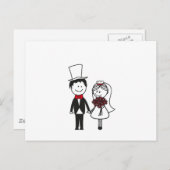 EHEPAAR BRIEFKAART (Voorkant / Achterkant)