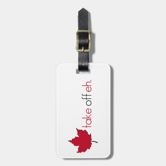 EhJ uitschakelen Bagagelabel (Voorkant verticaal)