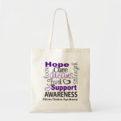 Ehlers Danlos Awareness Canvas tas (Voorkant)