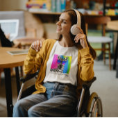 Ehlers Danlos Awareness Zebra T-shirt