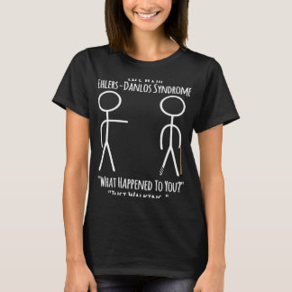 Ehlers Danlos Bewustzijn Leven met EDS Just Walki T-shirt
