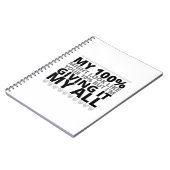 Ehlers Danlos (EDS) Mijn 100% Notitieboek (Linkerzijde)