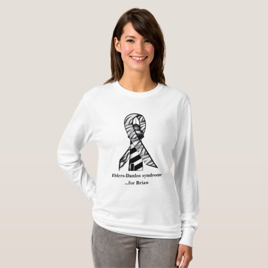 Ehlers-Danlos, EDS, vuurtoren T-shirt (Voorkant volledig)