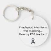 Ehlers Danlos Laughed Sleutelhanger (Voorkant)