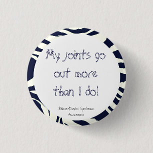 Ehlers Danlos - mijn gewrichten gaan meer uit dan  Ronde Button 3,2 Cm