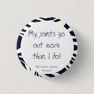 Ehlers Danlos - mijn gewrichten gaan meer uit dan Ronde Button 3,2 Cm