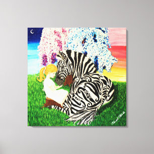 Ehlers Danlos Syndrome Awareness Art Canvas Afdruk