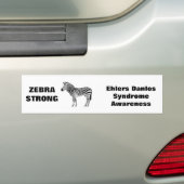 Ehlers Danlos Syndrome Awareness Bumpersticker (Op auto)