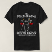 Ehlers Danlos Syndrome Awareness I'm Proud Grandma T-shirt (Design voorkant)
