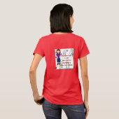 Ehlers Danlos Syndrome awareness page Poster shirt (Achterkant volledig)