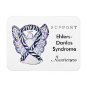 Ehlers-Danlos Syndrome Awareness Ribbon Magnets Magneet (Horizontaal)