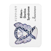 Ehlers-Danlos Syndrome Awareness Ribbon Magnets Magneet (Verticaal)