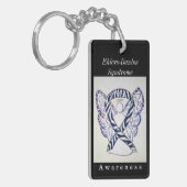 Ehlers-Danlos Syndrome Awareness Ribbon Sleutelhan Sleutelhanger (Voorkant Links)