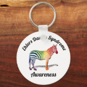 Ehlers Danlos Syndrome Awareness Sleutelhanger (Voorkant)