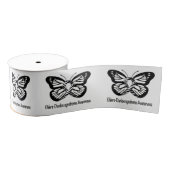 Ehlers-Danlos Syndrome Butterfly of Hope 3" Grosgrain Lint (Spoel)
