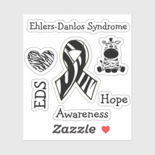 Ehlers-Danlos Syndrome EDS Awareness Hope Sticker